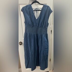Old Navy Blue Denim Dress